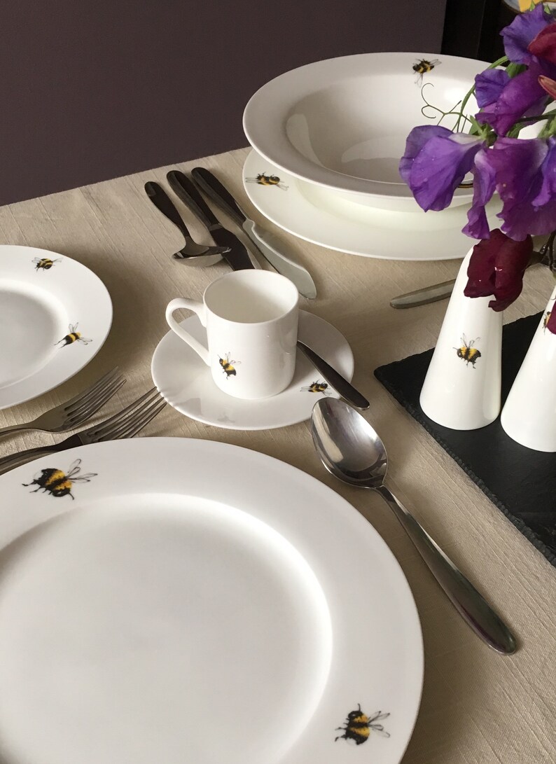 You Are Beeautiful to Me Bone China Salad Bowl Serving Etsy