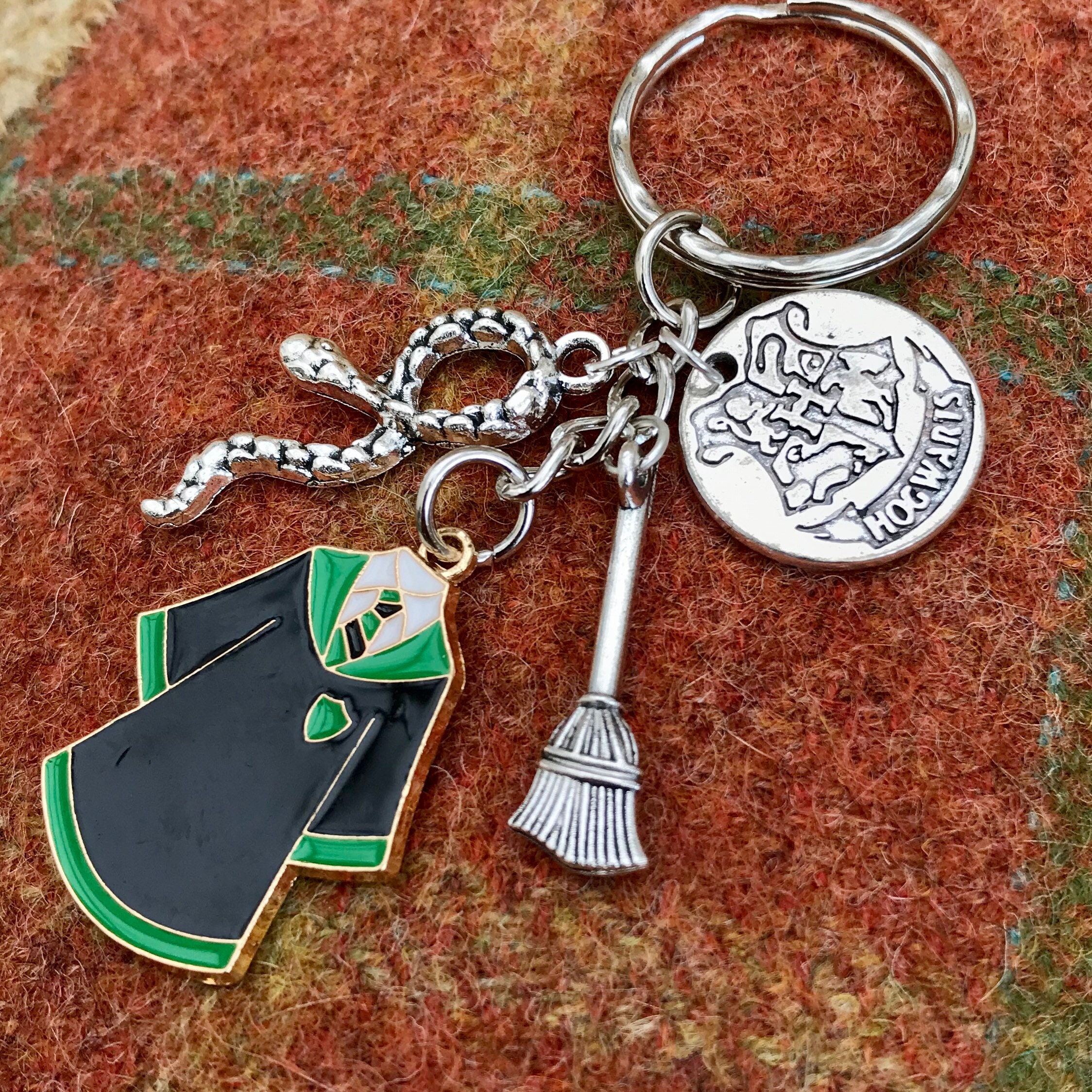 Harry Potter Inspired Keyring Etsy