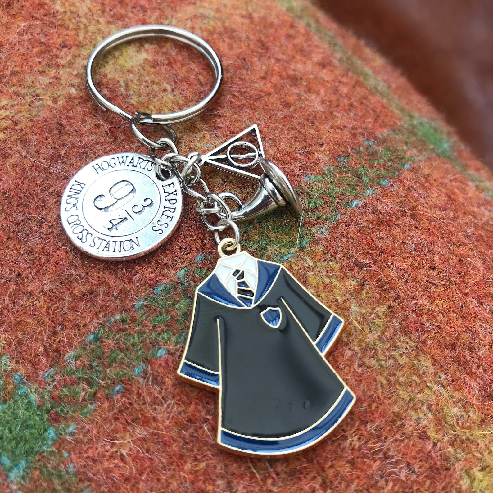Harry Potter Inspired Keyring Etsy