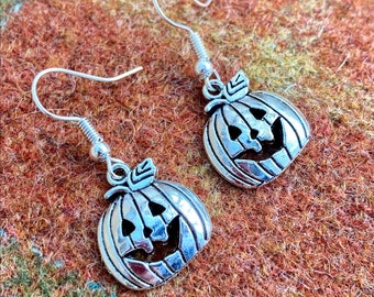 Halloween, Pumpkin Earrings