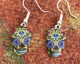 Halloween, Boucles d’oreilles « Jour des morts »