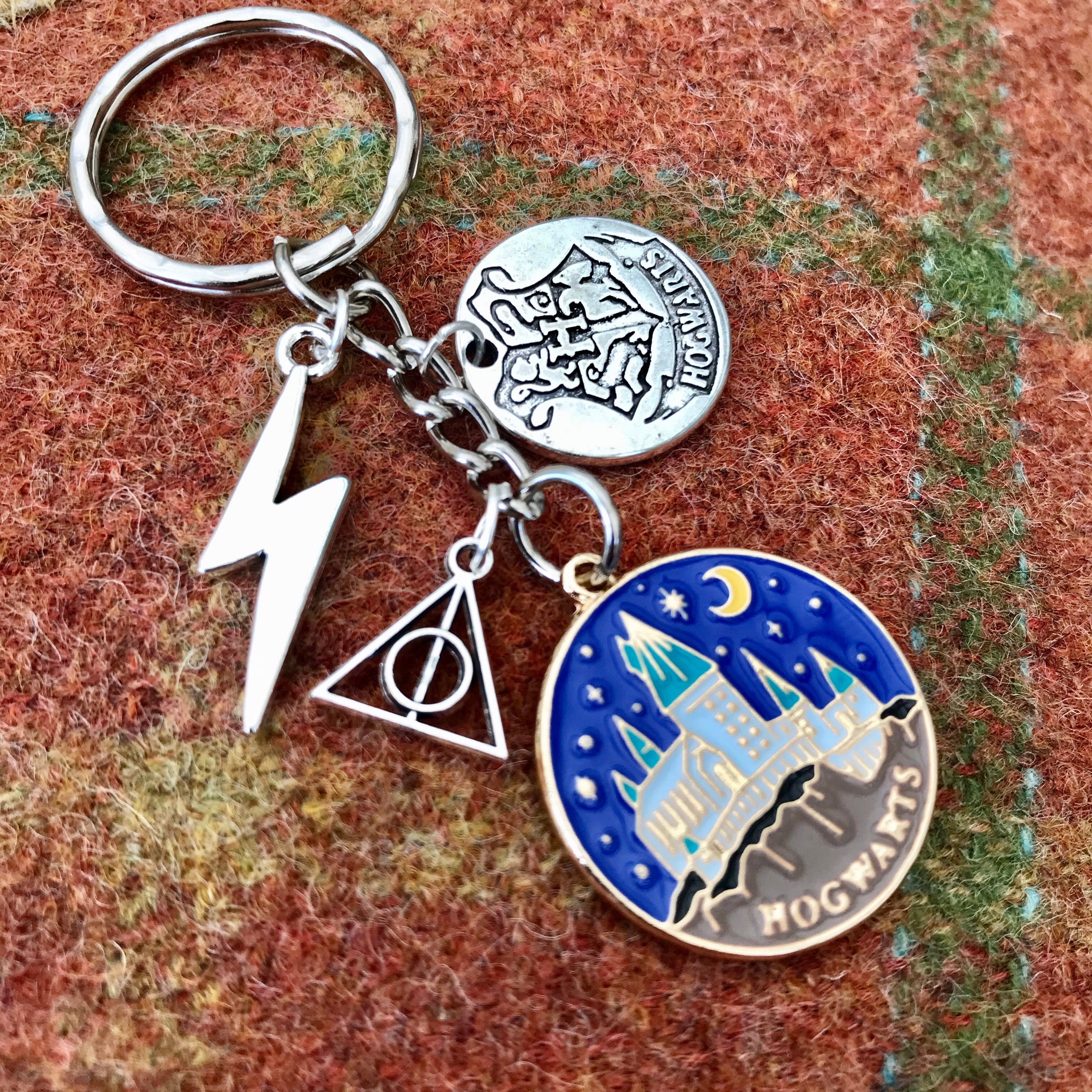 Harry Potter Quidditch Golden Snitch Metal Key Chain Collectable Hogwarts  Gift