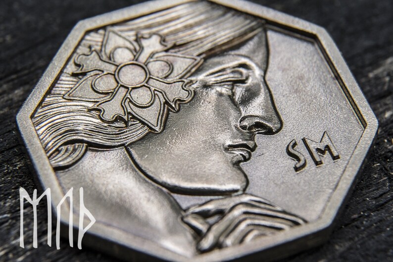 Fallout New Vegas KIT Sierra Madre Platinum Chip Etsy