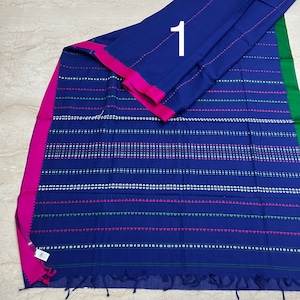 Hand Woven Pure Cotton Begampuri Saree