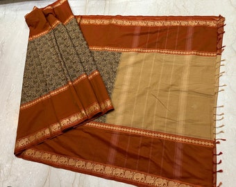 Chettinad Cotton Vanasingaram saree