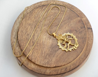 Shiva pendant | pendant Nataraja| indian pendant | boho necklace | king of the dance |