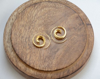Spiral Earrings | Indian Earrings | Boho Earrings | Ethnic Earrings | Creoles