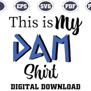 This is My DAM Shirt | Percy Jackson Digital Download | Camp Half Blood Art | Instant Digital File Download