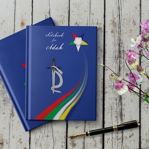Cuaderno OES Adah: Regalo temático de la Orden de la Estrella del Este
