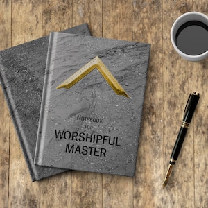 Freemasonry Notebook for Worshipful Master – Masonic Symbol Journal for Lodge Members, Perfect Freemasonry Gift