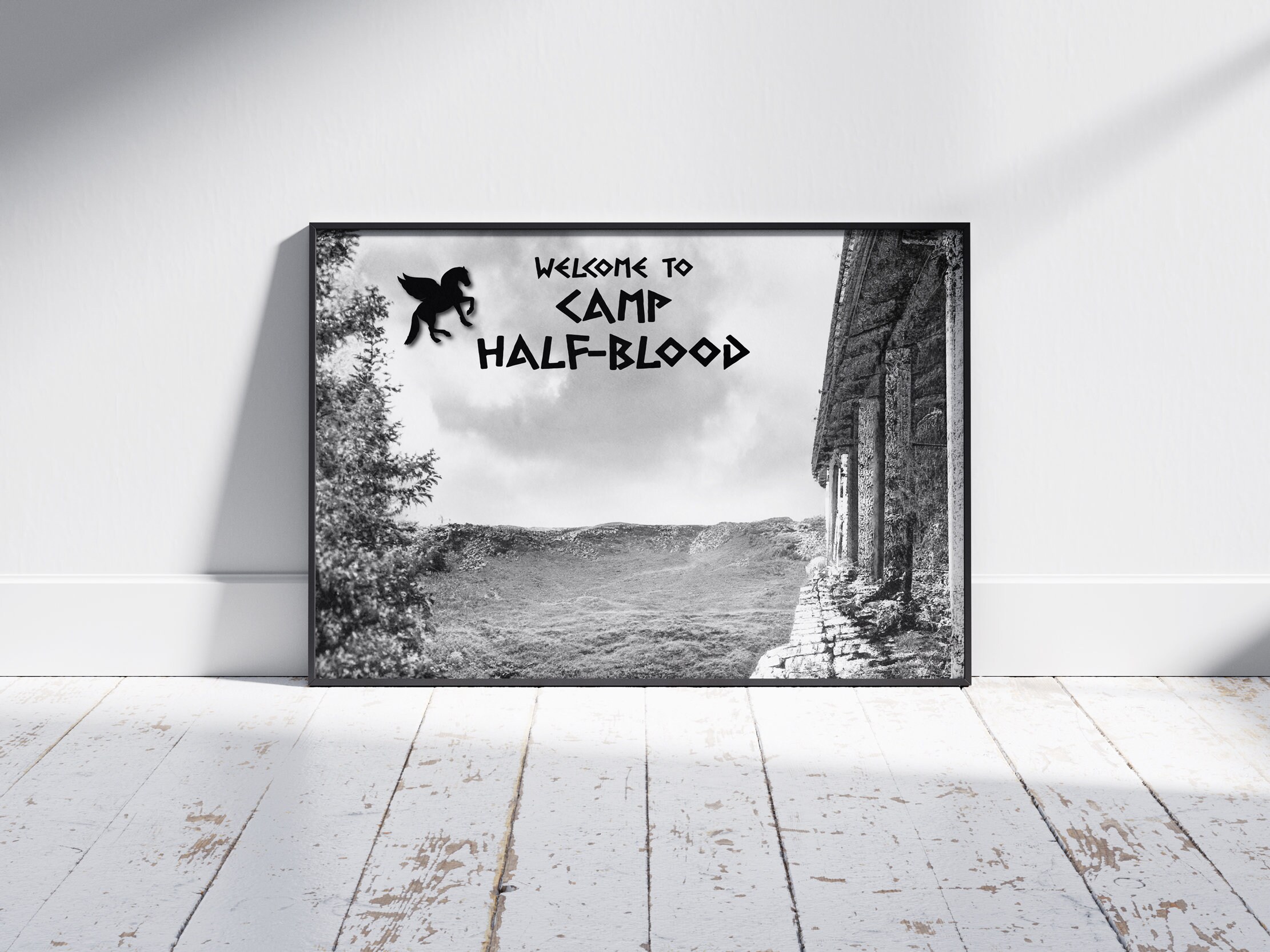 Camp Half-Blood Travel Poster