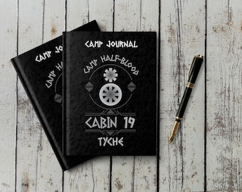 Camp Half Blood Journal | Cabin 19 Tyche, Percy Jackson Gift