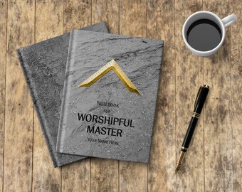 Cuaderno Masónico Personalizado: Libro de Reuniones de la Logia del Venerable Maestro