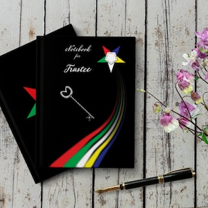 Cuaderno del fideicomisario de la OES: obsequio de la Orden de la Estrella del Este