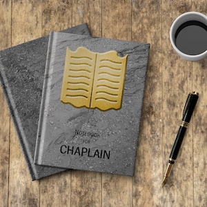 Masonic Symbol Notebook: Freemason Chaplain Officer Gift