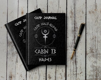 Camp Half-Blood Journal: Cabin 13 Hades, Percy Jackson Gift