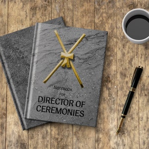 Freemasonry Notebook for Director of Ceremonies Officers – Masonic Symbol Journal for Lodge Members, Perfect Freemasonry Gift