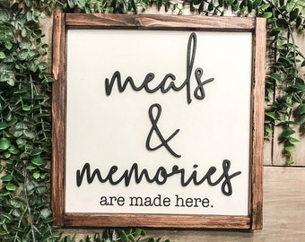 Meals And Memories Etsy