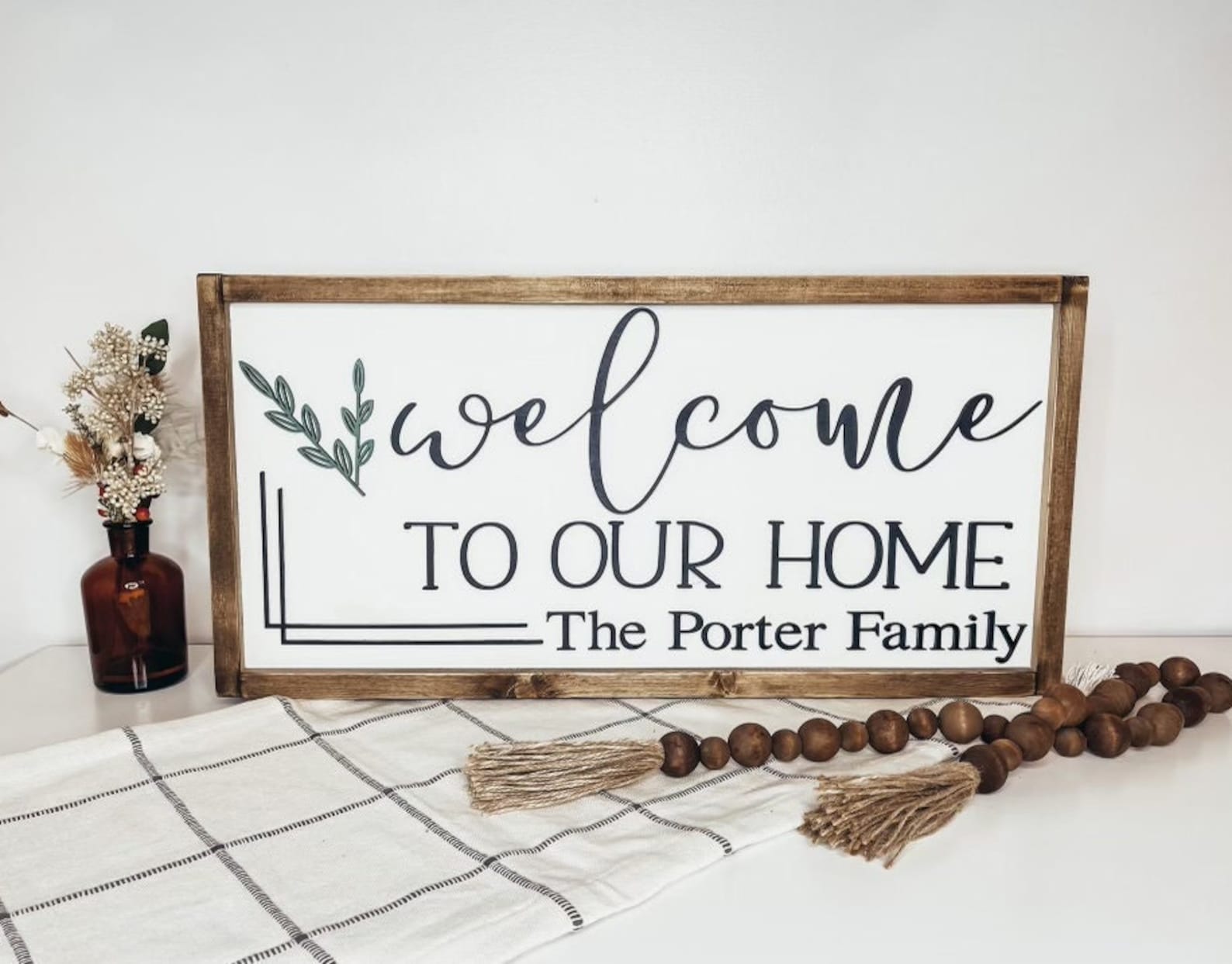 Welcome to Our Homepersonalized Welcome to Our Home | Etsy