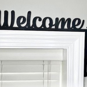 Personalize messages decor |Welcome door topper sign|Wedding decoration ideas door|Baby door topper|Be Our Guest bedroom decor|Bath decor 3d