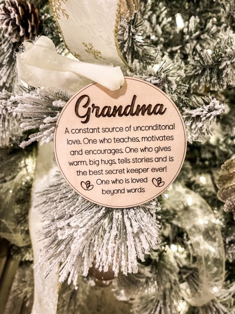 Definition Ornament Meemaw Definition Grandma Grandma Etsy