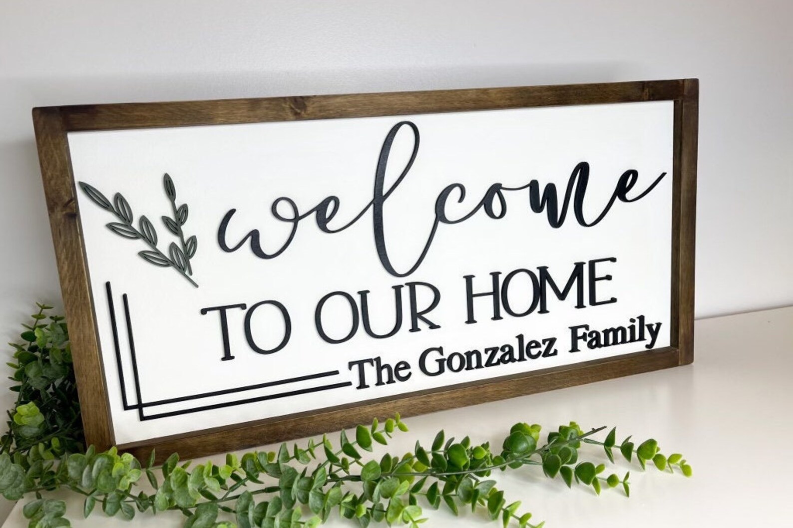 Welcome to Our Homepersonalized Welcome to Our Home - Etsy