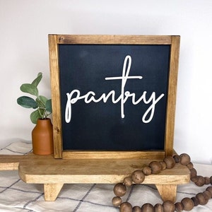 Pantry sign | Pantry sign framed 3D | Housewarming gift kitchen framed 3d |Kitchen decor 3d | Farmhouse Kitchen decor 3d | Kitchen 3d pantry