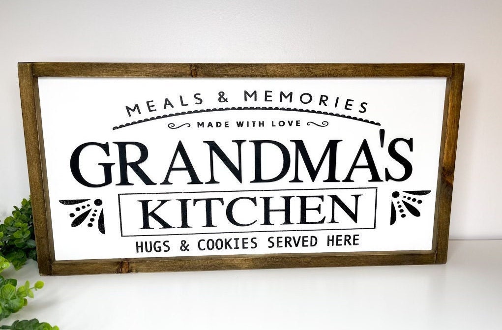 Grandma's Kitchen Sign – Station 217 by Room To Improve