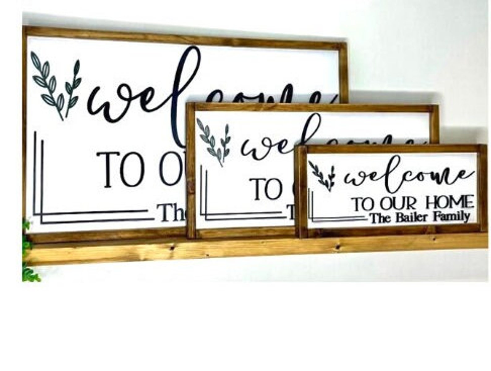 Welcome to Our Homepersonalized Welcome to Our Home - Etsy