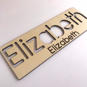 Name Stencil| Kids Name Stencil| Kids Learning Toys| Montessori Toys ...