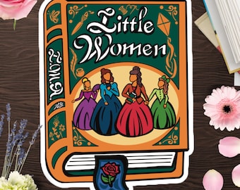 Little Women Book Sticker