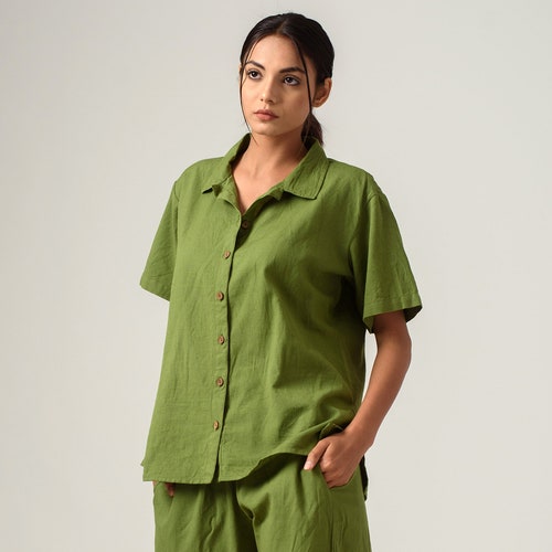 Cuban shirt women Clearance