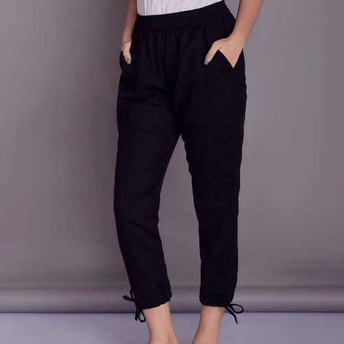 Adjustable Bottom Pants Ankle Strings 