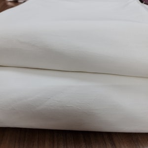 100% Organic cotton fabric at wholesale price, White cotton fabric, 60s organic fabric, Pure white cotton fabric