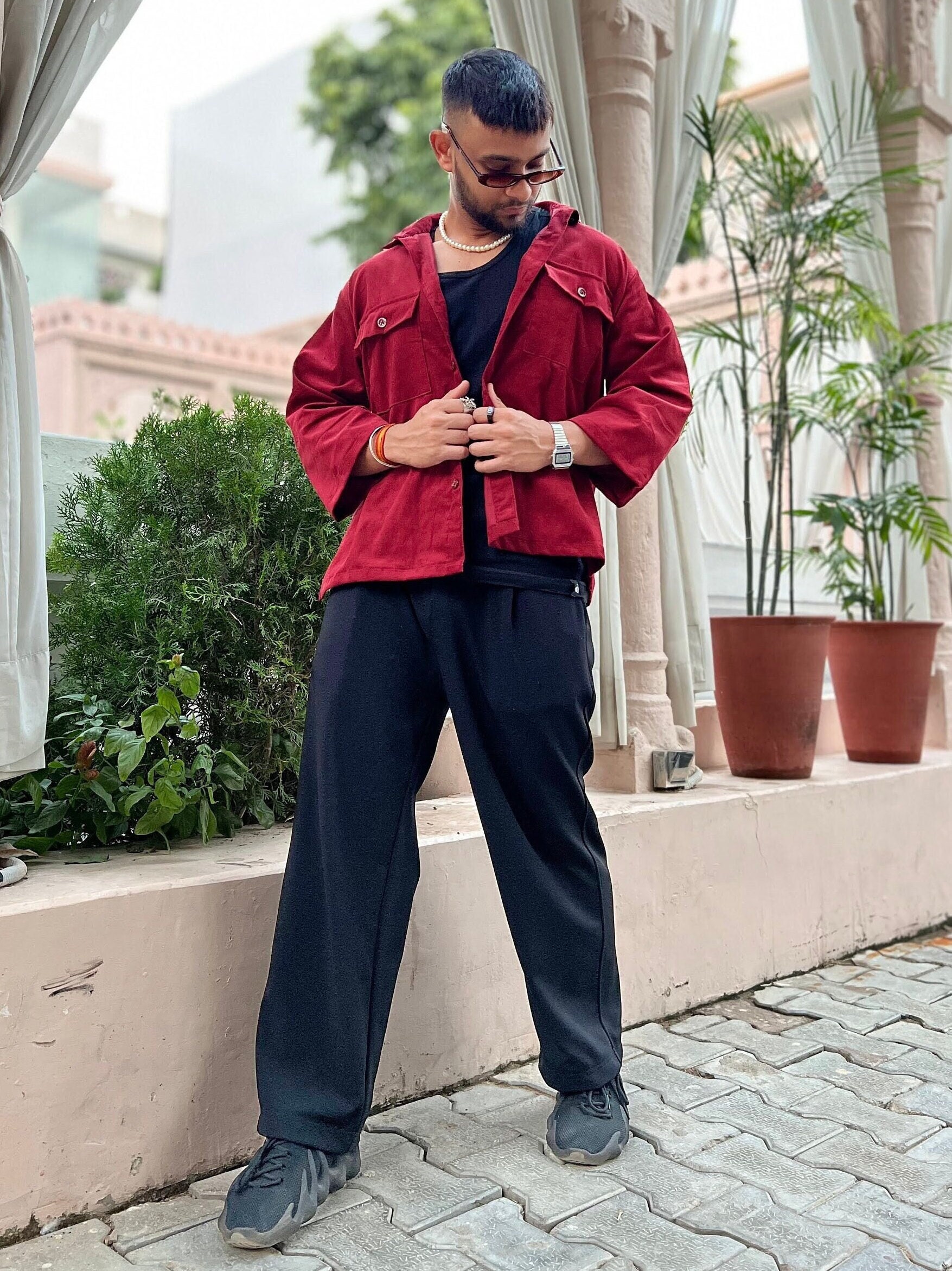 Unisex Corduroy Jacket | Aesthetic Shacket | Corduroy Shirt