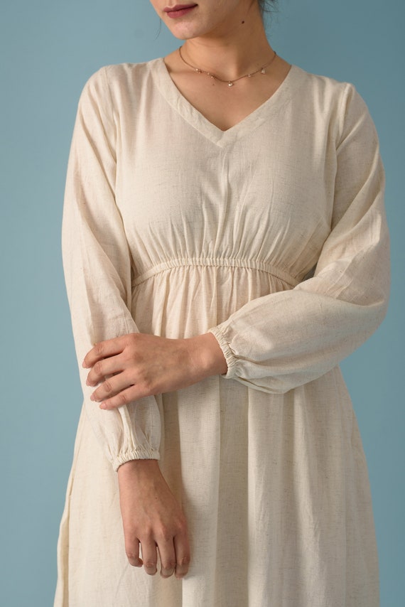 Maxi Brown Floral linen dress 5833 Maxi Brown Floral linen dress 5833