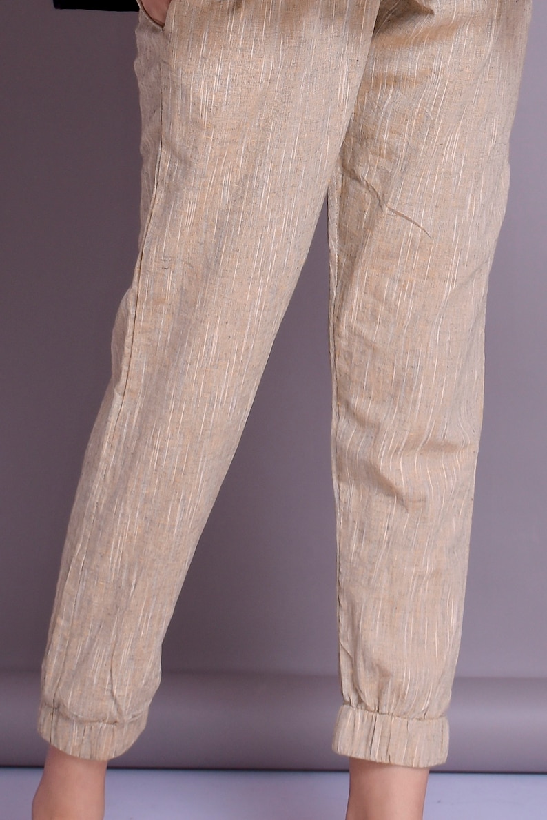 elastic cuff joggers