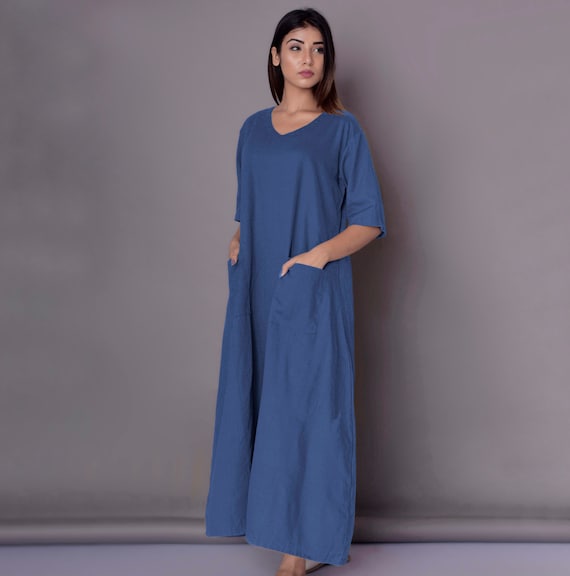 Maxi tunic dress cheap