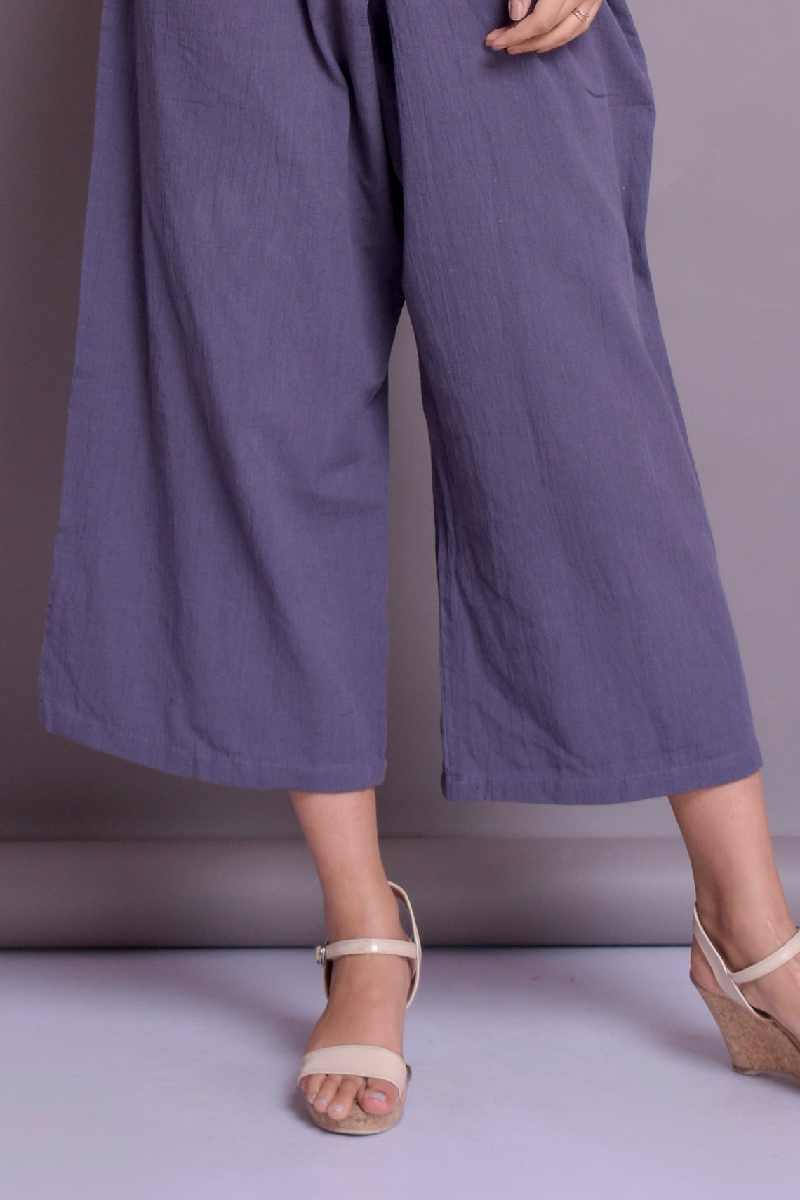 Loose Linen Pants Casual Baggy Pants Grey Linen Pants Etsy