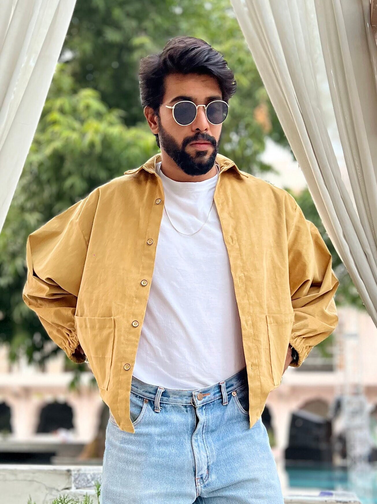Oversized Jacket | Unisex Corduroy Jacket | Aesthetic