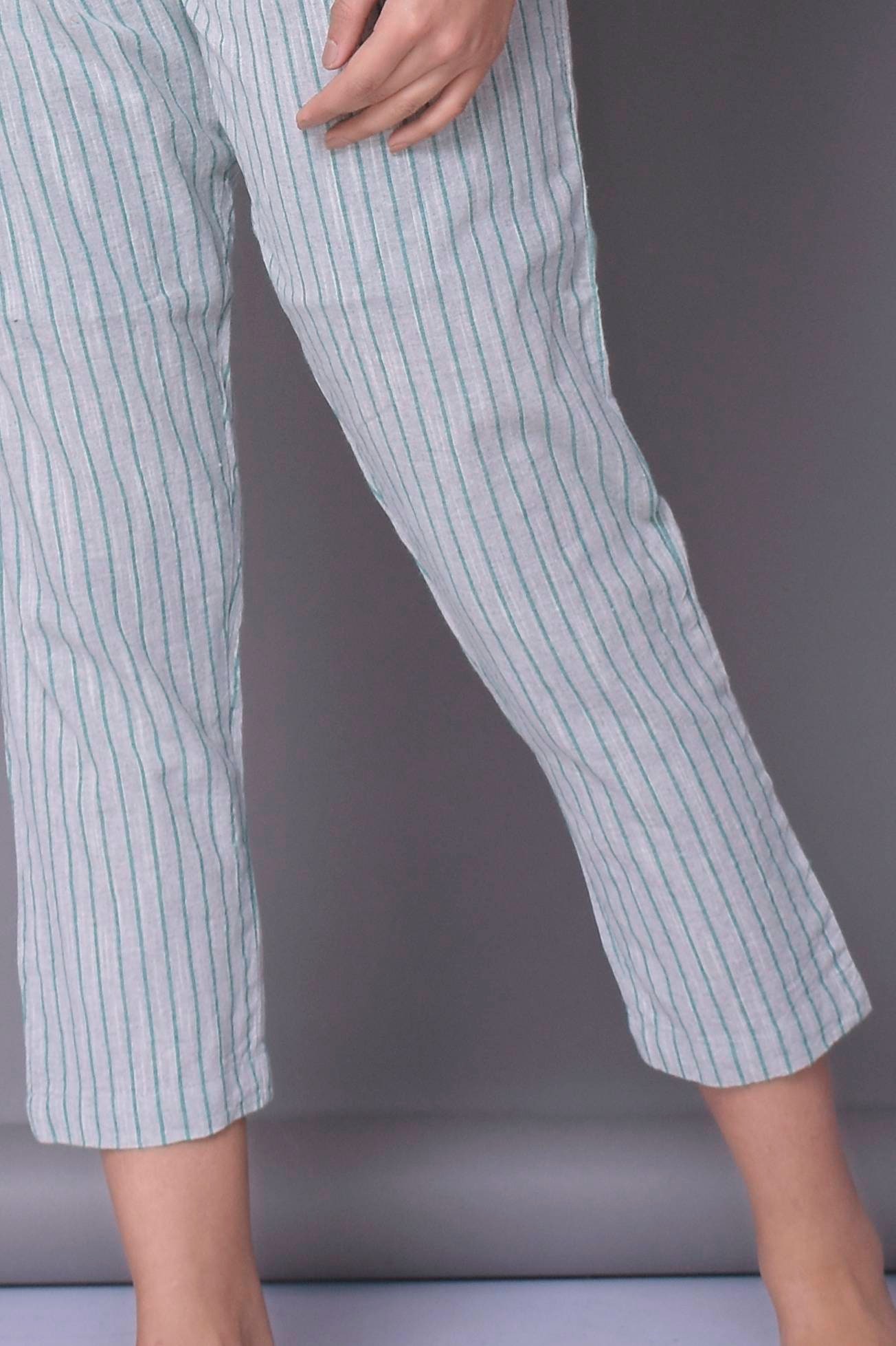 Side Buttoned Linen Pants Linen Casual Pants Linen Trousers - Etsy