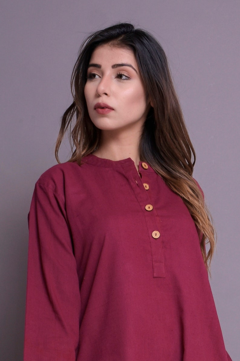 kurta style ladies shirt