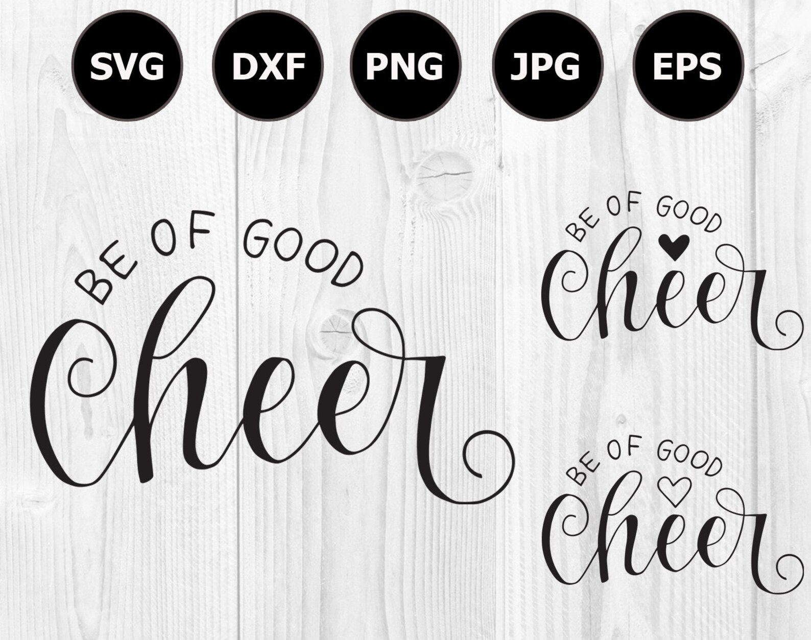 Be of Good Cheer DIGITAL Hand Lettering Quote for DOWNLOAD Etsy