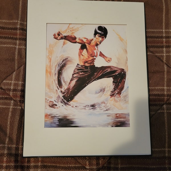 Bruce Lee Painting