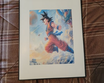 Flying Goku Drawing