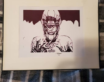 Lamar Jackson Drawing | Etsy Ireland