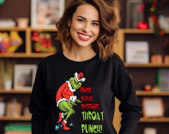 Grinch iron on transfer