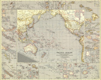 Pacific Ocean Maps