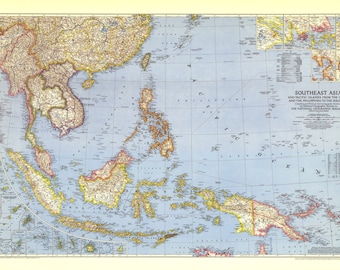 Southeast Asia and the Pacific Islands Maps