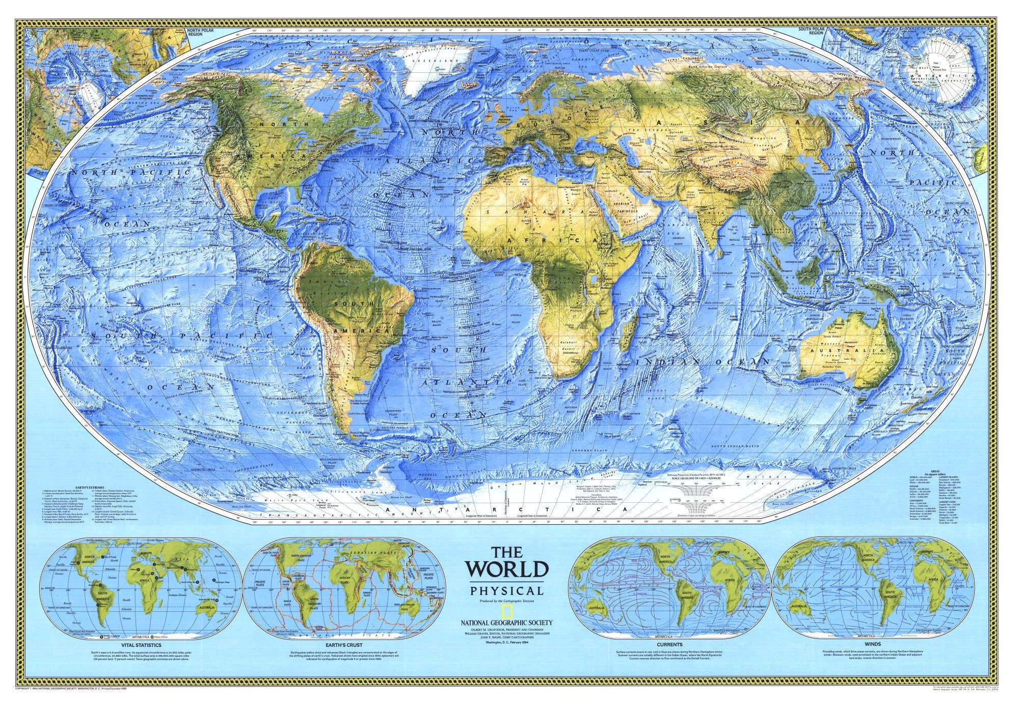 National Geographic World Maps Etsy Il Fullxfull.3881155898 Lwwb